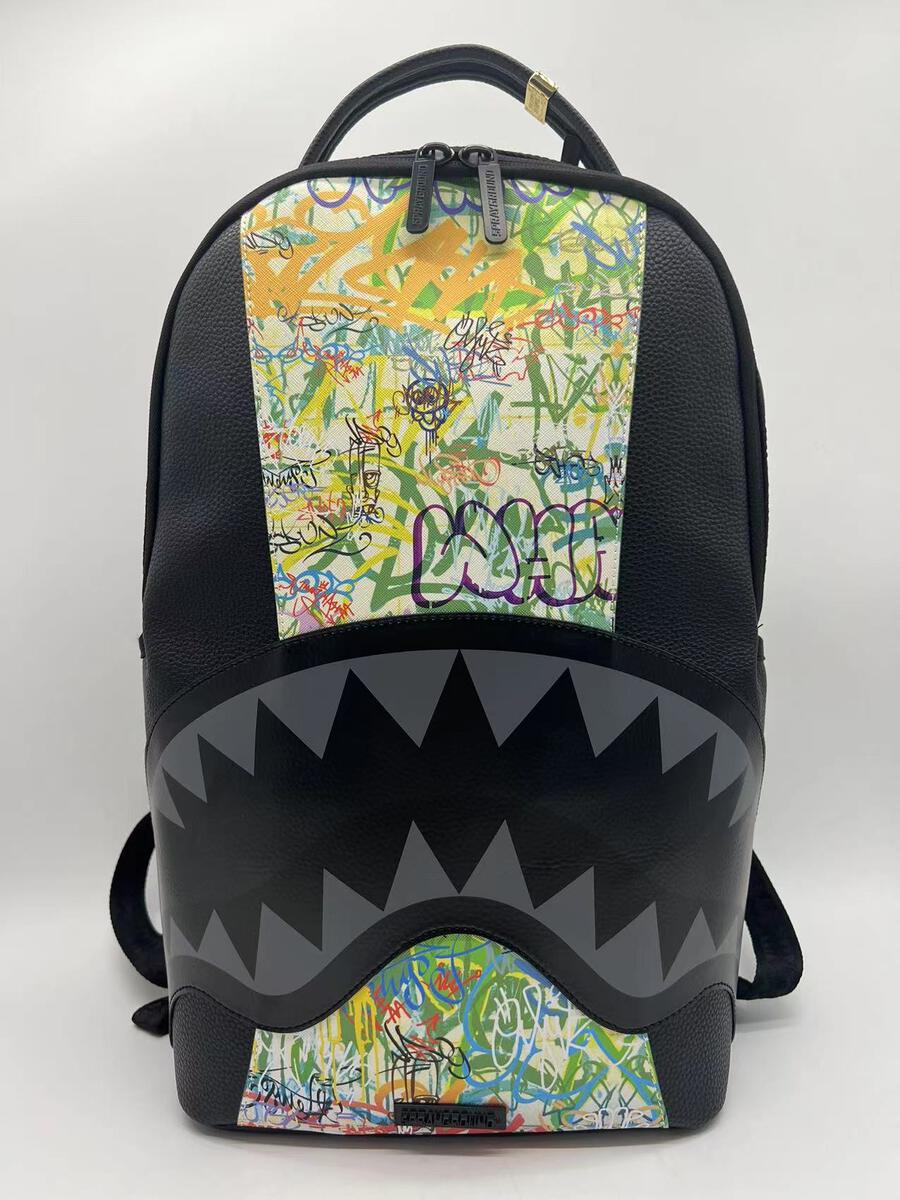 Spray Ground VIVID RACEWAY GRAFFITI DLXSV BACKPACK (B6208)