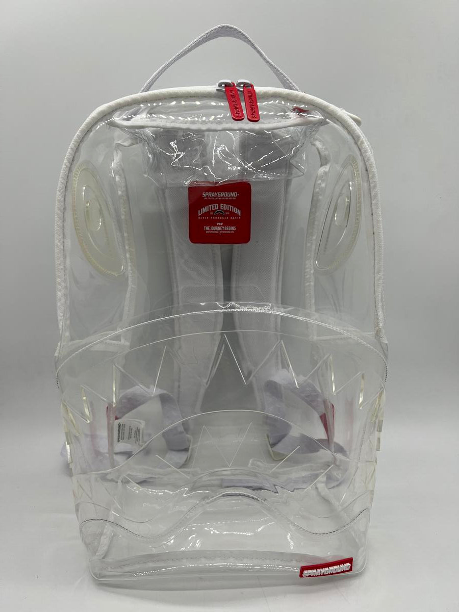 Spray Ground CLEAR CUT - 100% ALL CLEAR BACKPACK (B5965)