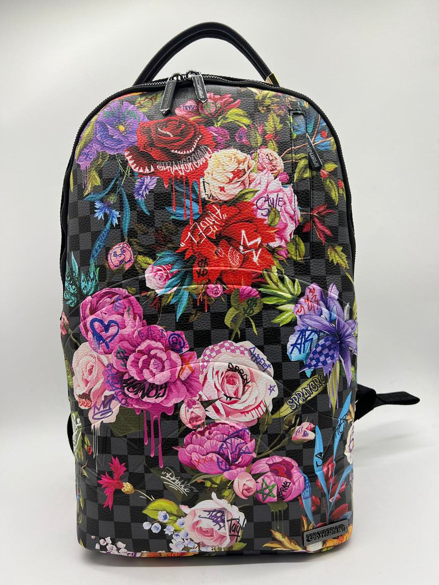 Spray Ground GRAFFLOWER Back Pack (B5792)