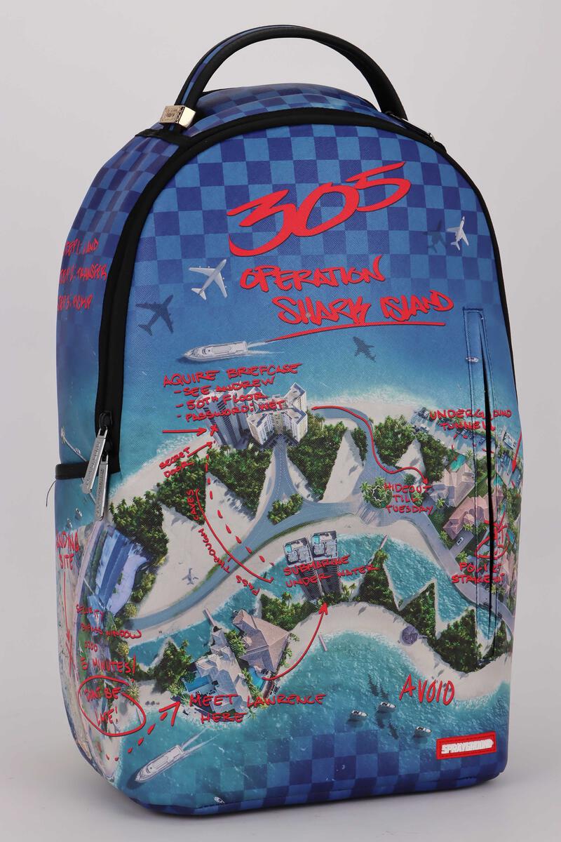 Spray Ground SHARK ISLAND DLXSV BACKPACK (B4129)