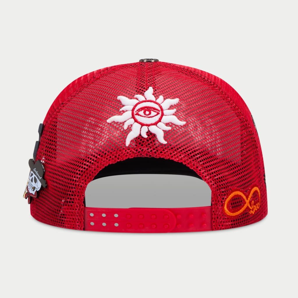 God Speed FOREVER TRUCKER HAT (RED)