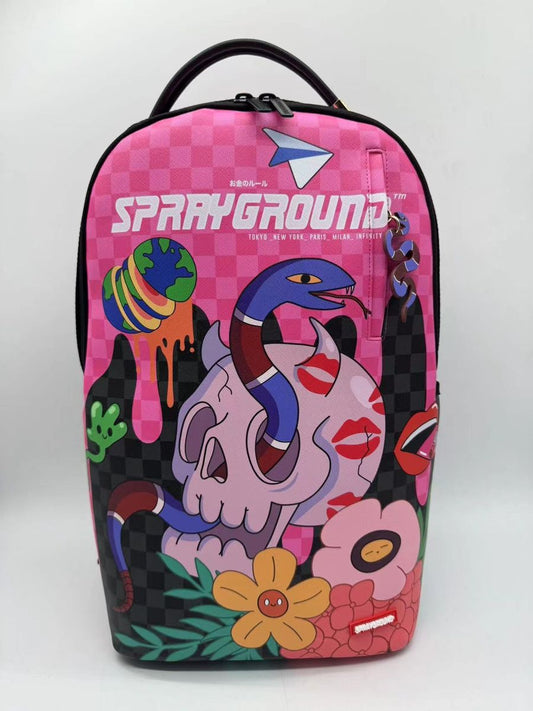 Spray Ground WTF SKULL DRIP DLXSV BACKPACK
