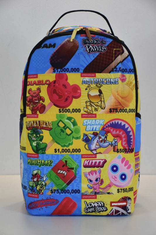 SPRAYGROUND CHARACTERS ICE CREAM TRUCK DLXR BACKPACK (B7346)