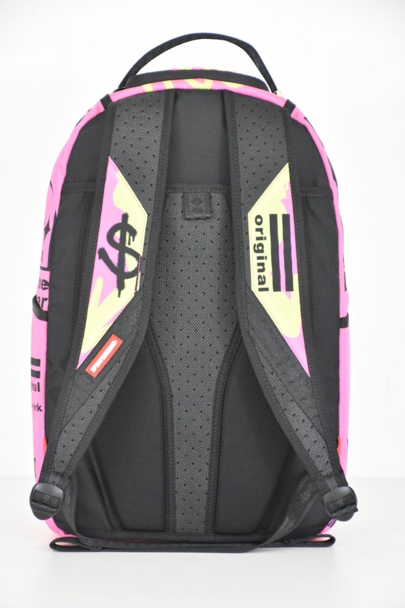 Spray Ground MONEY BEAR GRAFFITI DLXR BACKPACK (B6731)