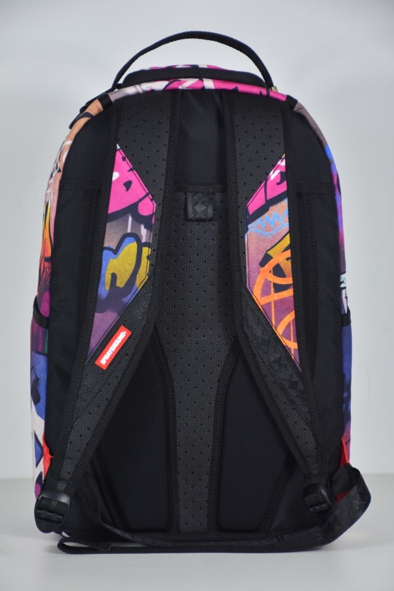 Spray Ground MONEY MAKES THE WORLD GO ROUND DLXV BACKPACK (B7207