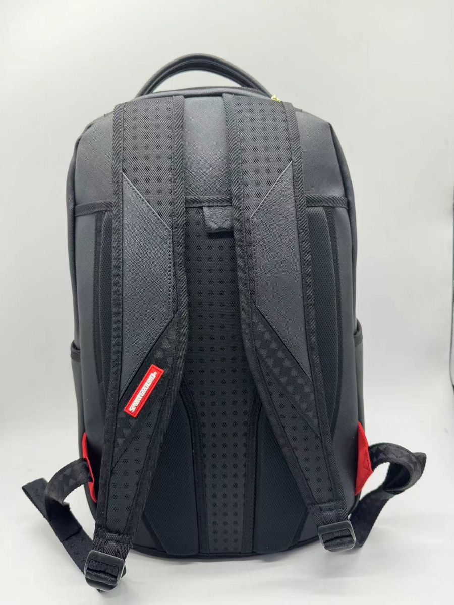 Spray Ground SHARK CENTRAL BREAKUP CHECK SORBET GREY BACKPACK