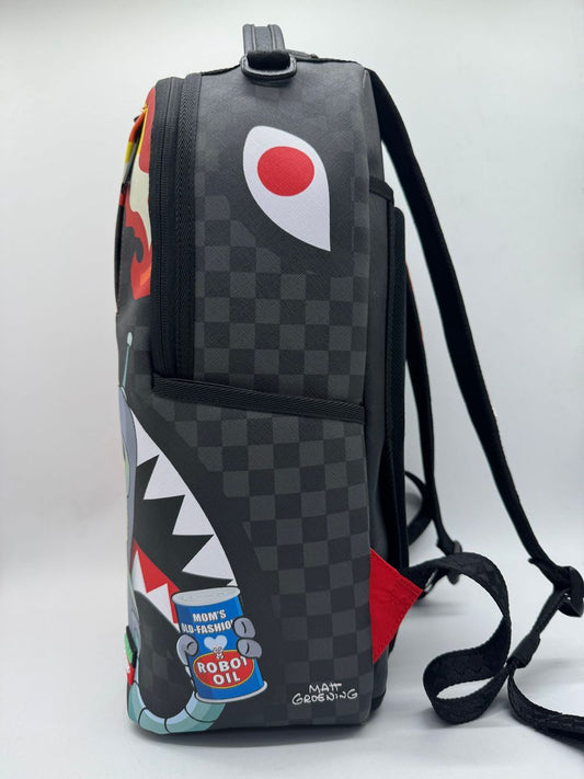 Spray Ground FUTURAMA BENDER FIRE DRAMA DLXV BACKPACK (B7795)