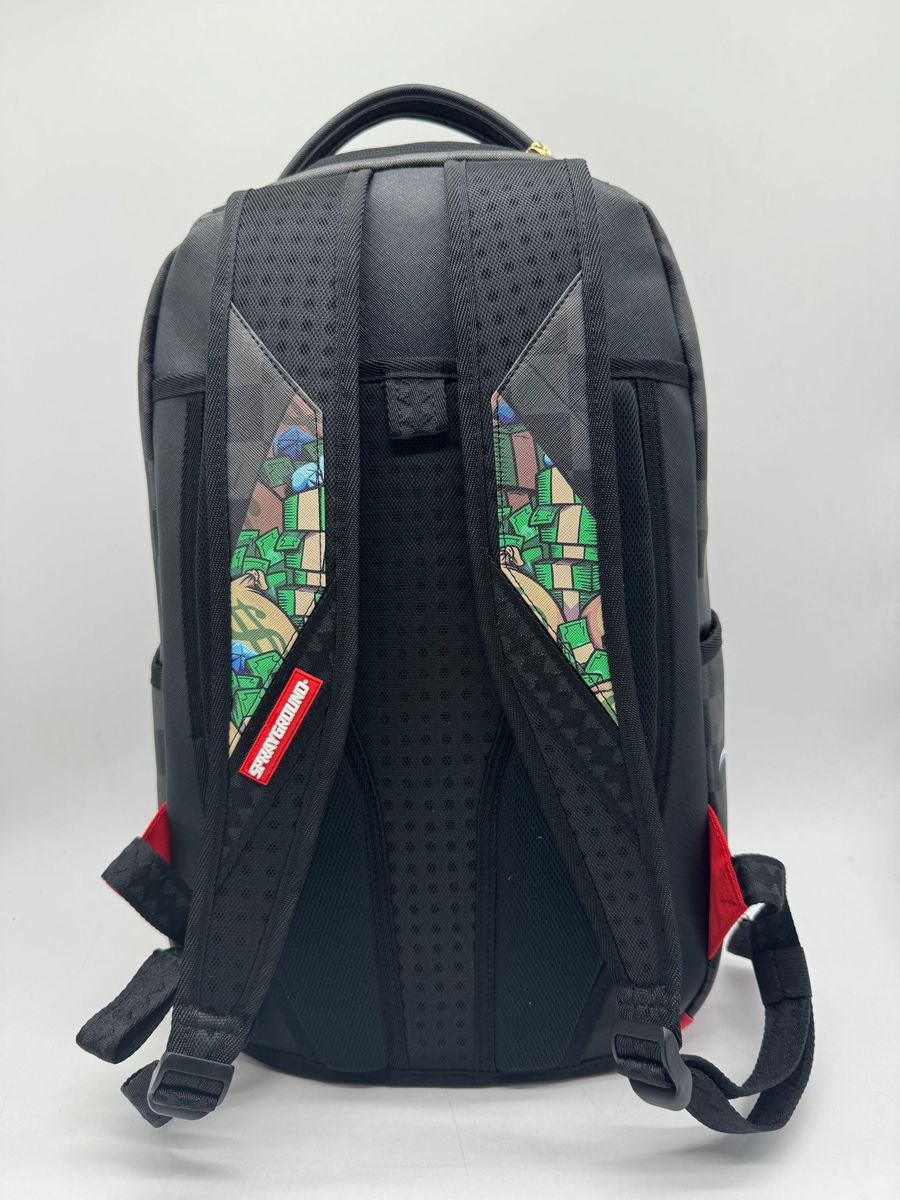 Spray Ground RICHIE RICH AND DOG MONEY REVEAL DLXSV BACKPACK