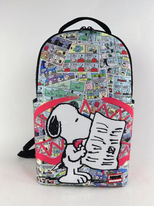 Spray Ground SNOOPY COMIC ART DLXR BACKPACK