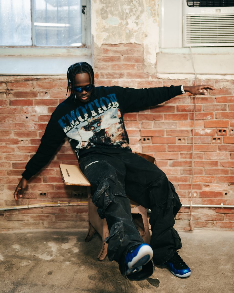 Mixed Emotion Black “Racer” Long Sleeve