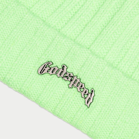 God Speed Og Logo Emblem Beanie Hat (Volt)