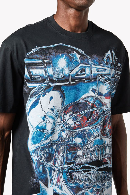 Guapi Chrome Skull Tee