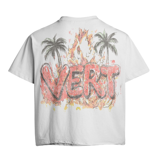 RetroVert RED HOLLYWOOD T-SHIRT