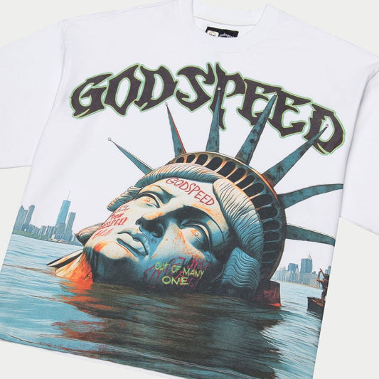 God Speed Sunken Liberty Short Sleeve (White)