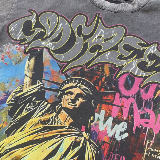 God Speed Vandal (Grey Wash) Tee