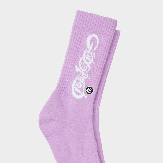 God Speed New Age Logo Socks (Pink)