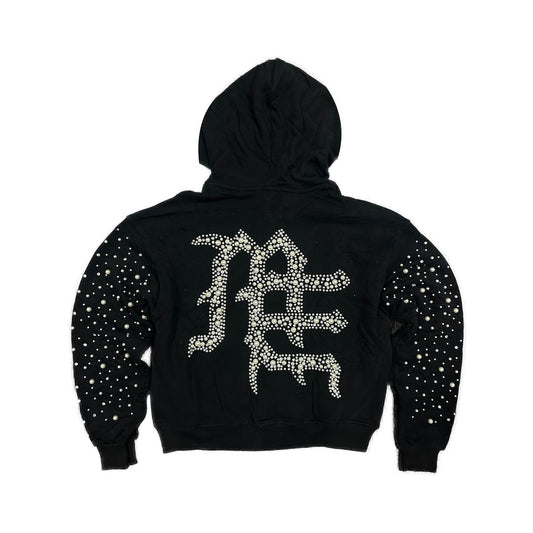Mixed Emotion Black ‘Pearl’ hoodie