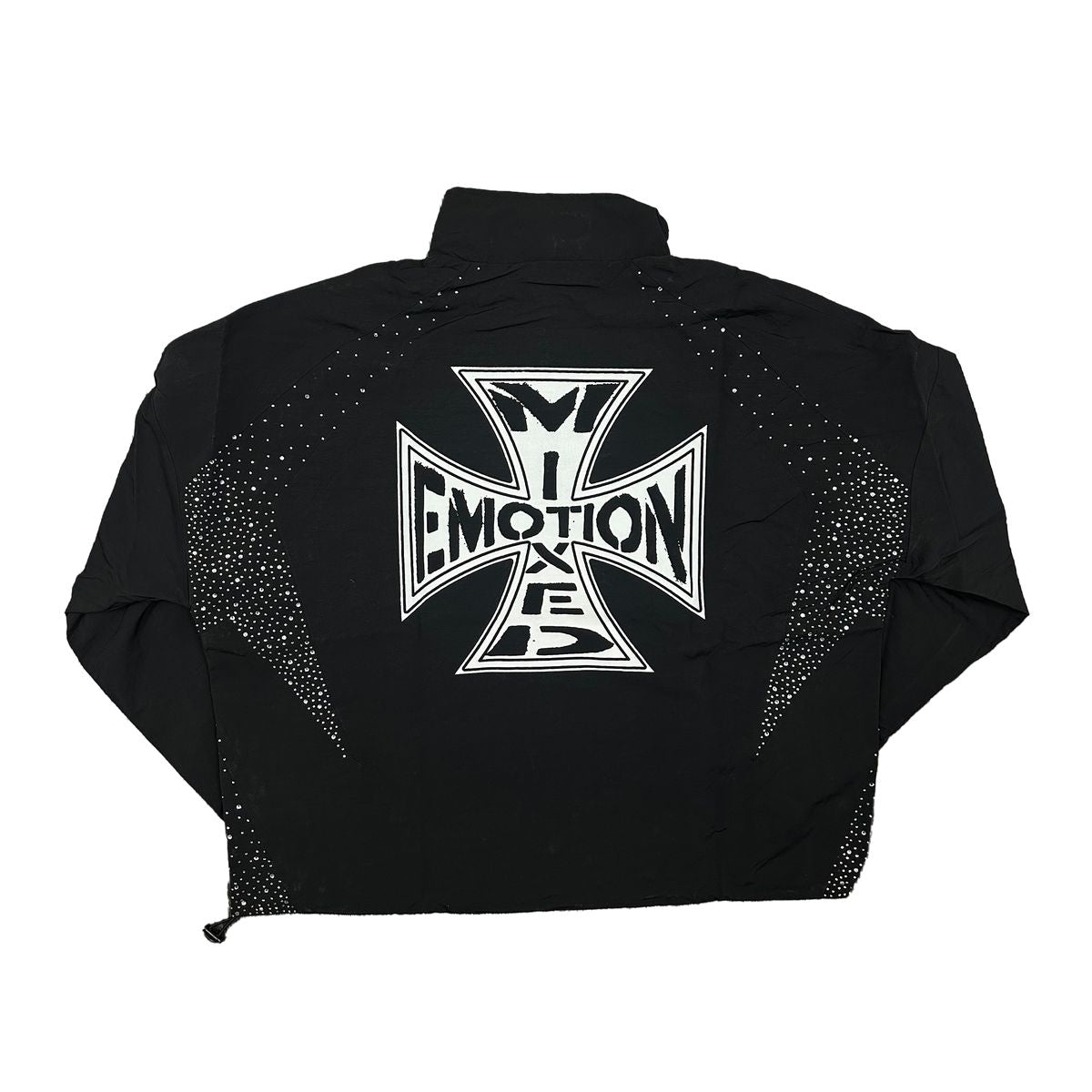 Mixed Emotion Black ‘Classic’ nylon jacket