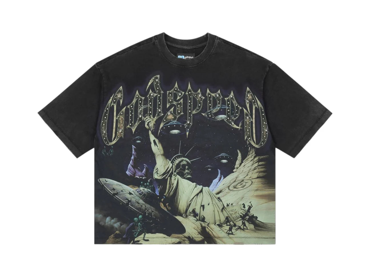 Godspeed Divine Extinction TEE Black