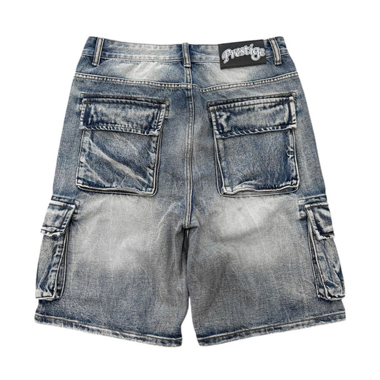 Prestige Rogue Jorts Shorts Blue