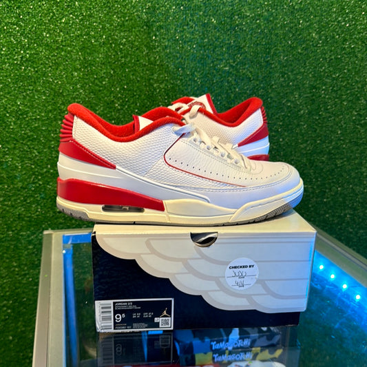 Air Jordan 2/3 varsity red (USED)