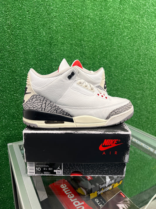 Air Jordan 3 White Cement Reimagined (USED)