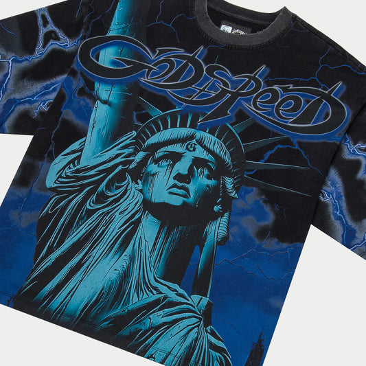 God Speed Voltage Tee (LA Blue)