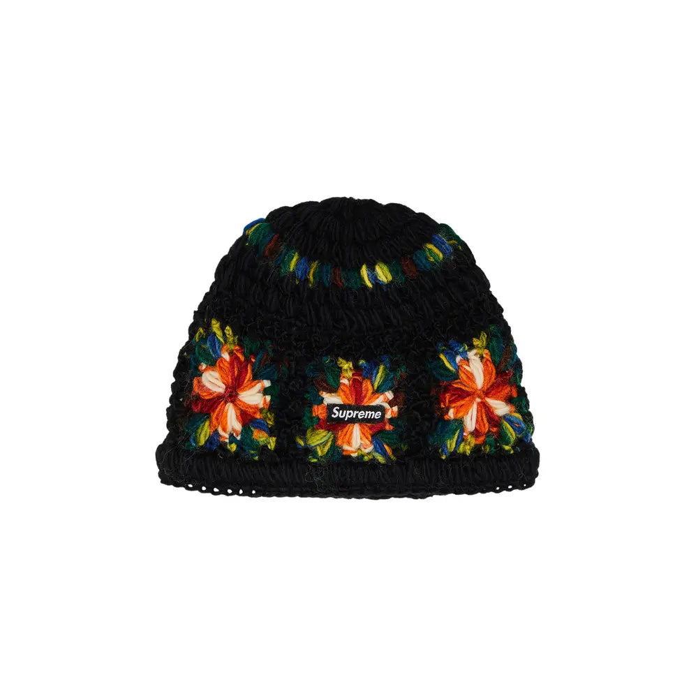 Supreme Crochet Beanie 'Black'