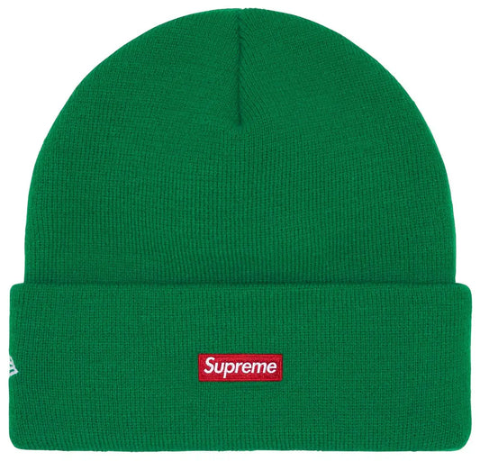 Supreme New Era Old English Beanie Green