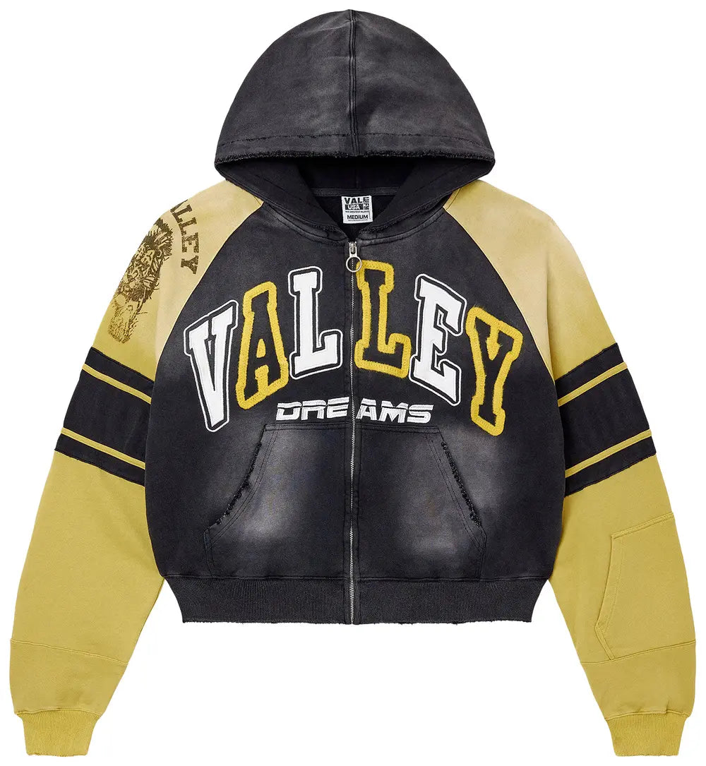 Vale Forever Lethal Zip Up 'Black/Yellow'