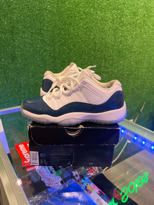 Air Jordan 11 Low Blue Snakeskin (USED)