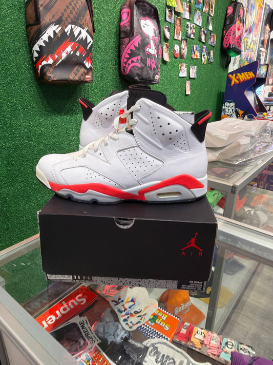 Air Jordan 6 infrared White (USED)