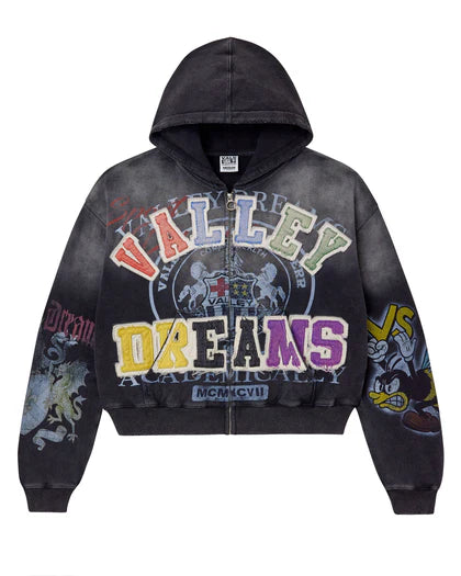 Vale Forever BLASTED ZIP UP