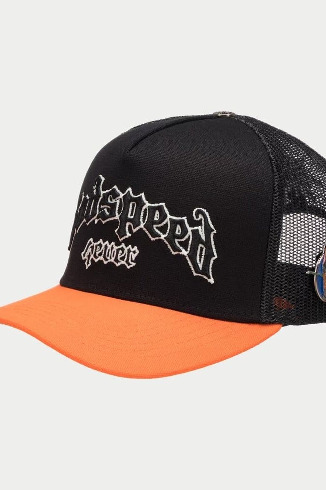 God Speed FOREVER TRUCKER HAT (Black/Orange)