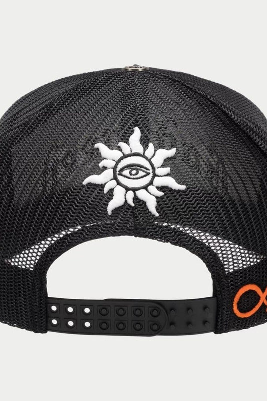 God Speed FOREVER TRUCKER HAT (Black/Orange)