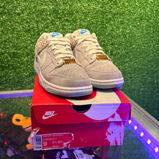 Nike Dunk Low Barber Shop Grey (USED)