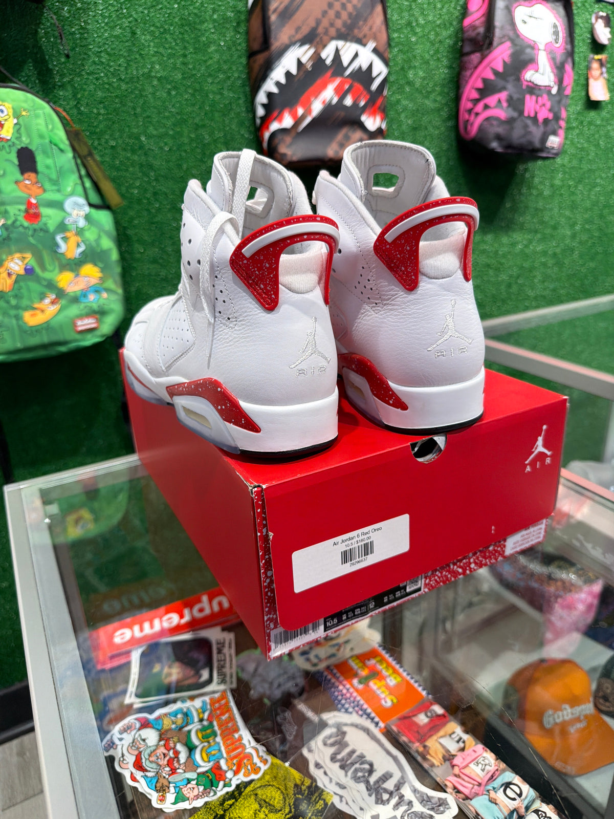 Air Jordan 6 Red Oreo (USED)