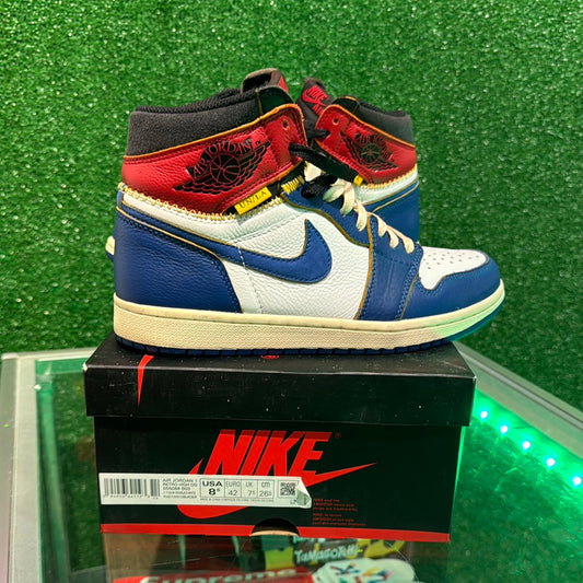 Air Jordan 1 union storm blue (USED)