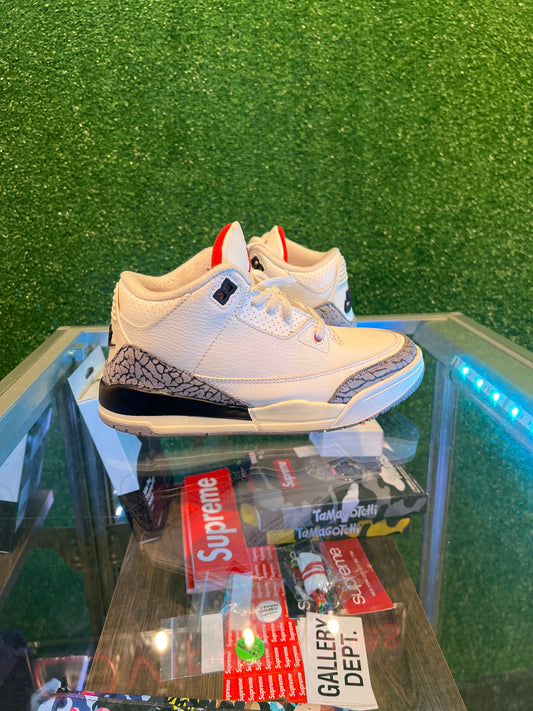 Air Jordan 3 White Cement Reimagined (GS) (USED)