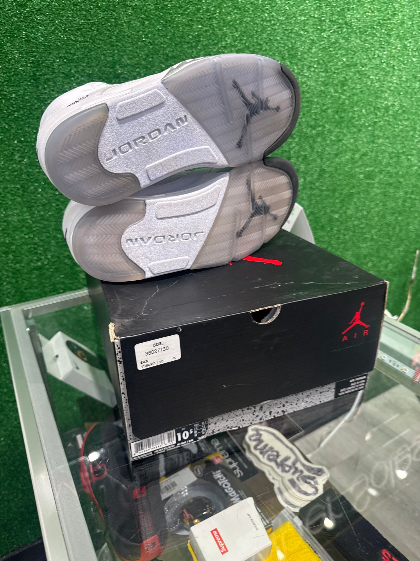 Air Jordan 5 Metallic Silver (USED)