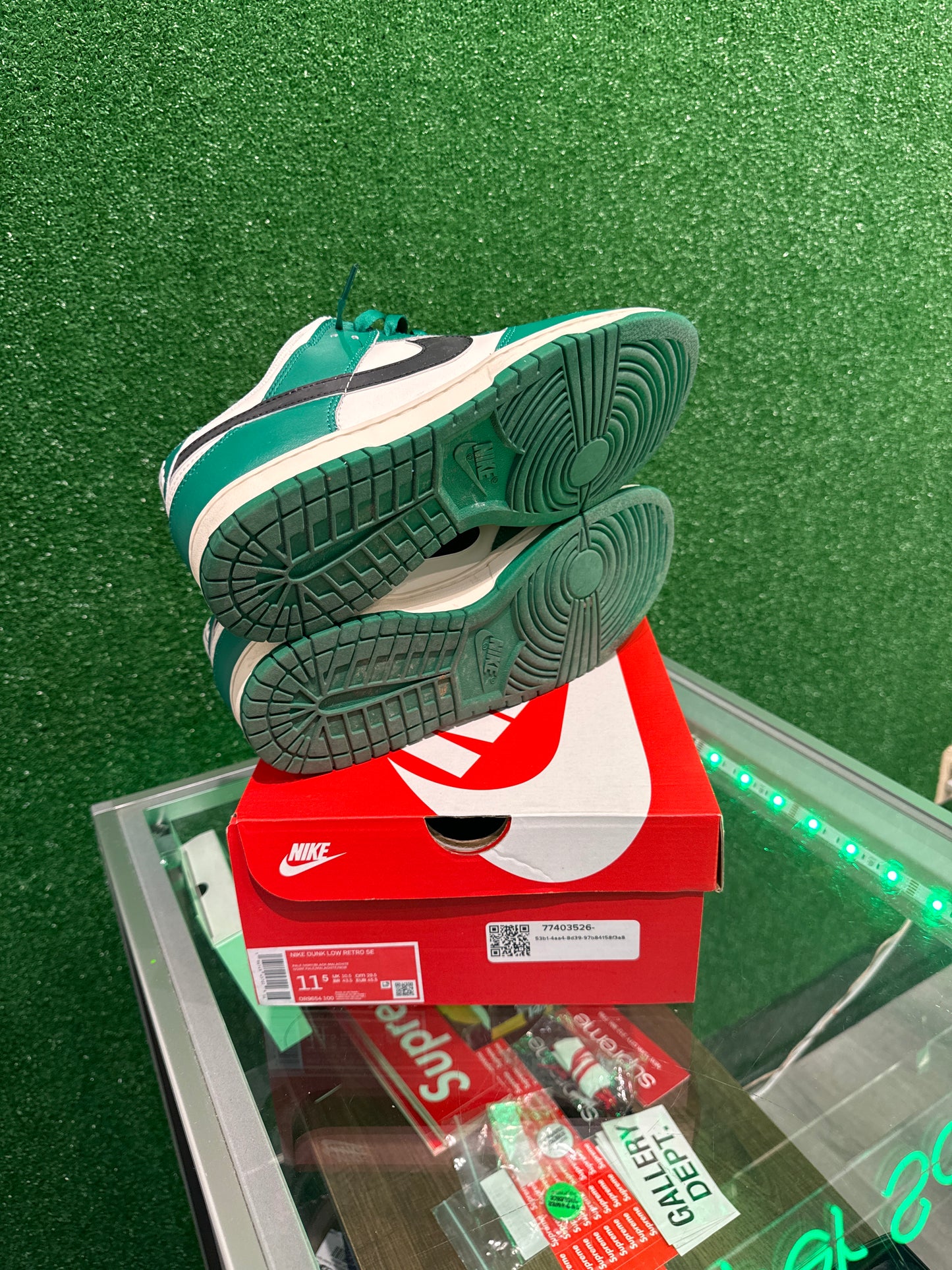 Nike Dunk Low Lottery Pack Malachite Green (USED)
