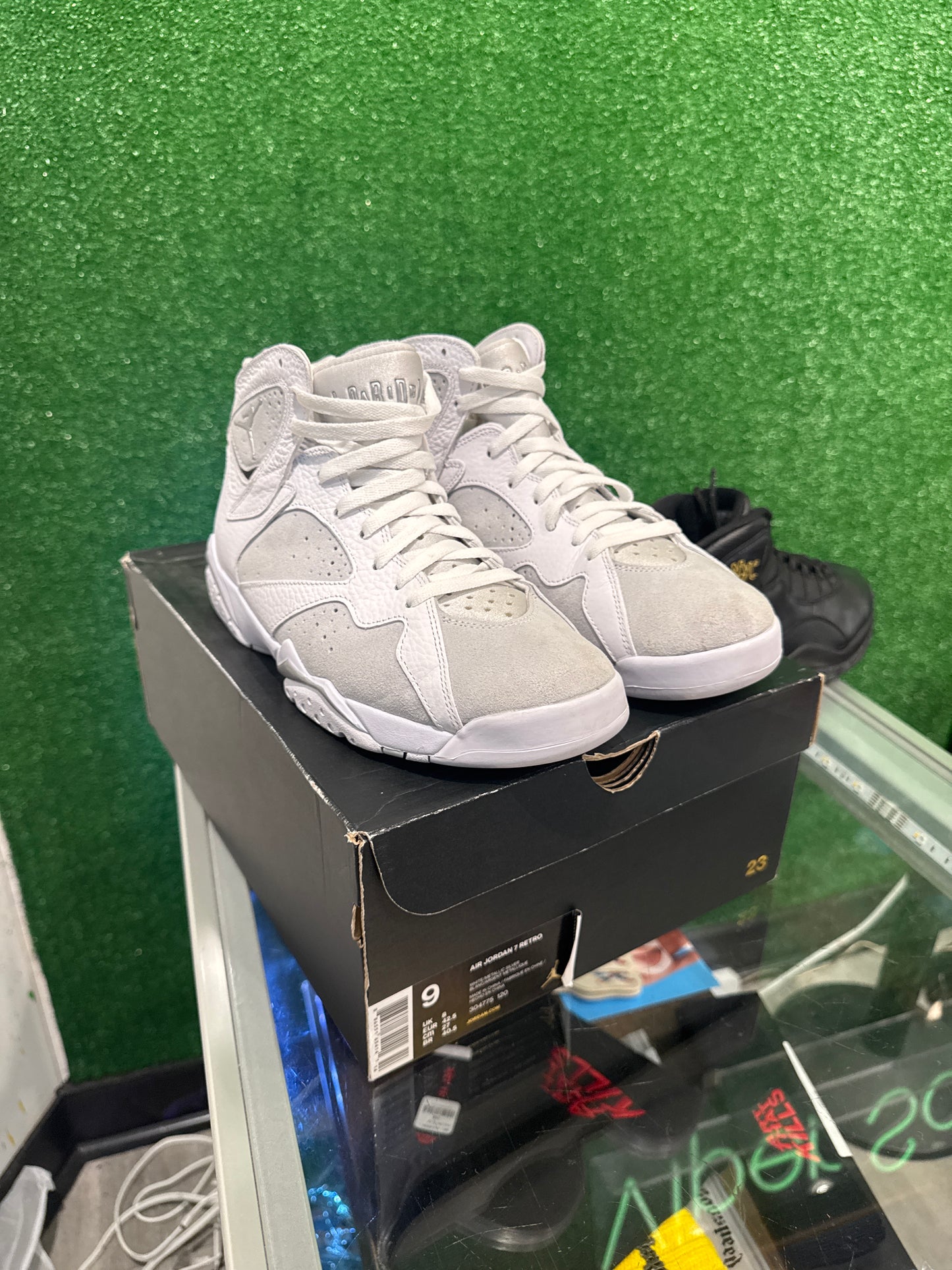 Air Jordan 7 pure platinum (USED)