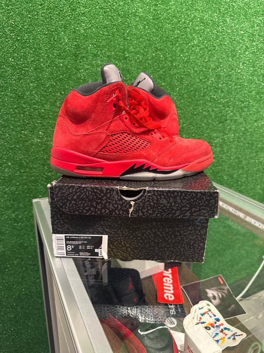 Air Jordan 5 Red Suede (USED)