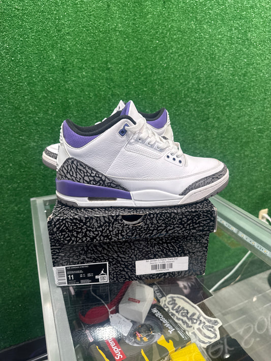 Air Jordan 3 Dark Iris (USED)