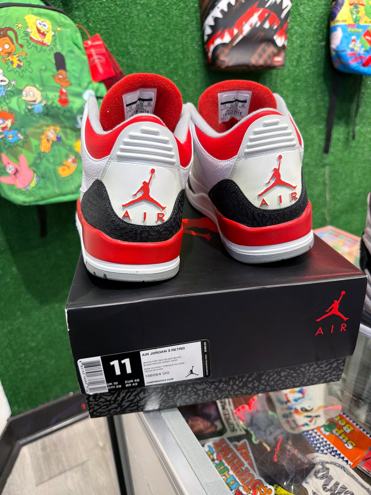 Air Jordan 3 Fire Red (USED)