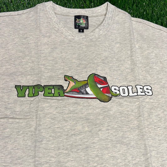 Viper Soles Original Logo T-Shirt (Light oatmeal)