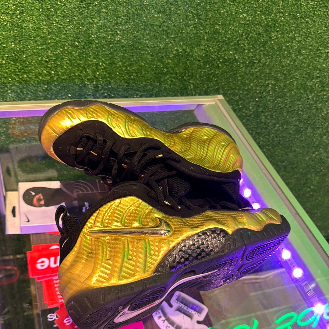 Nike Foamposite Pro Metallic Gold (USED)