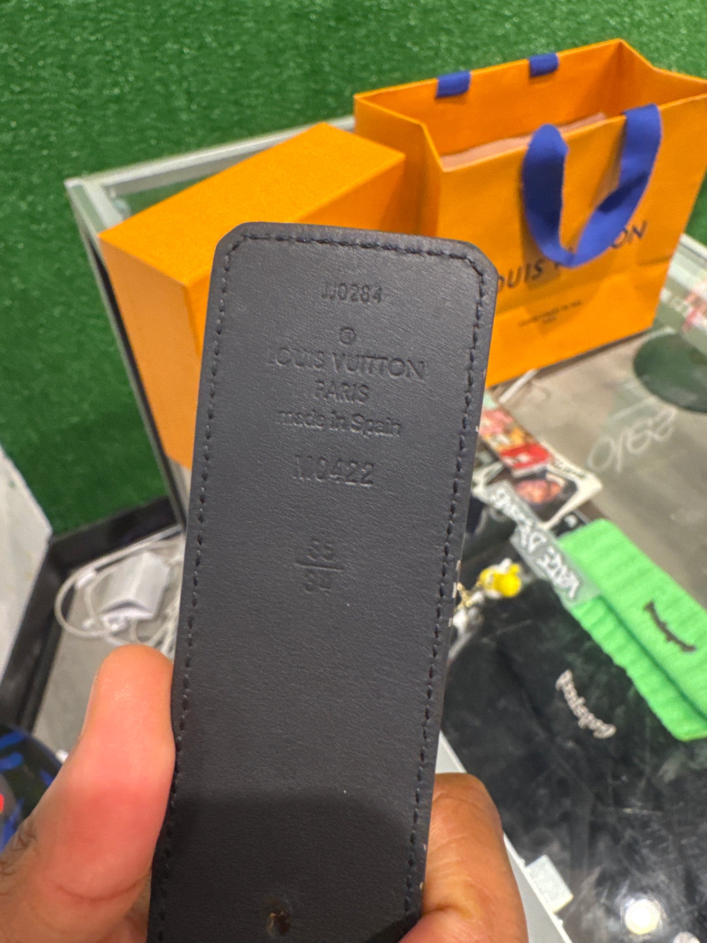 Louis Vuitton LV Pyramide Monogram Belt (USED)