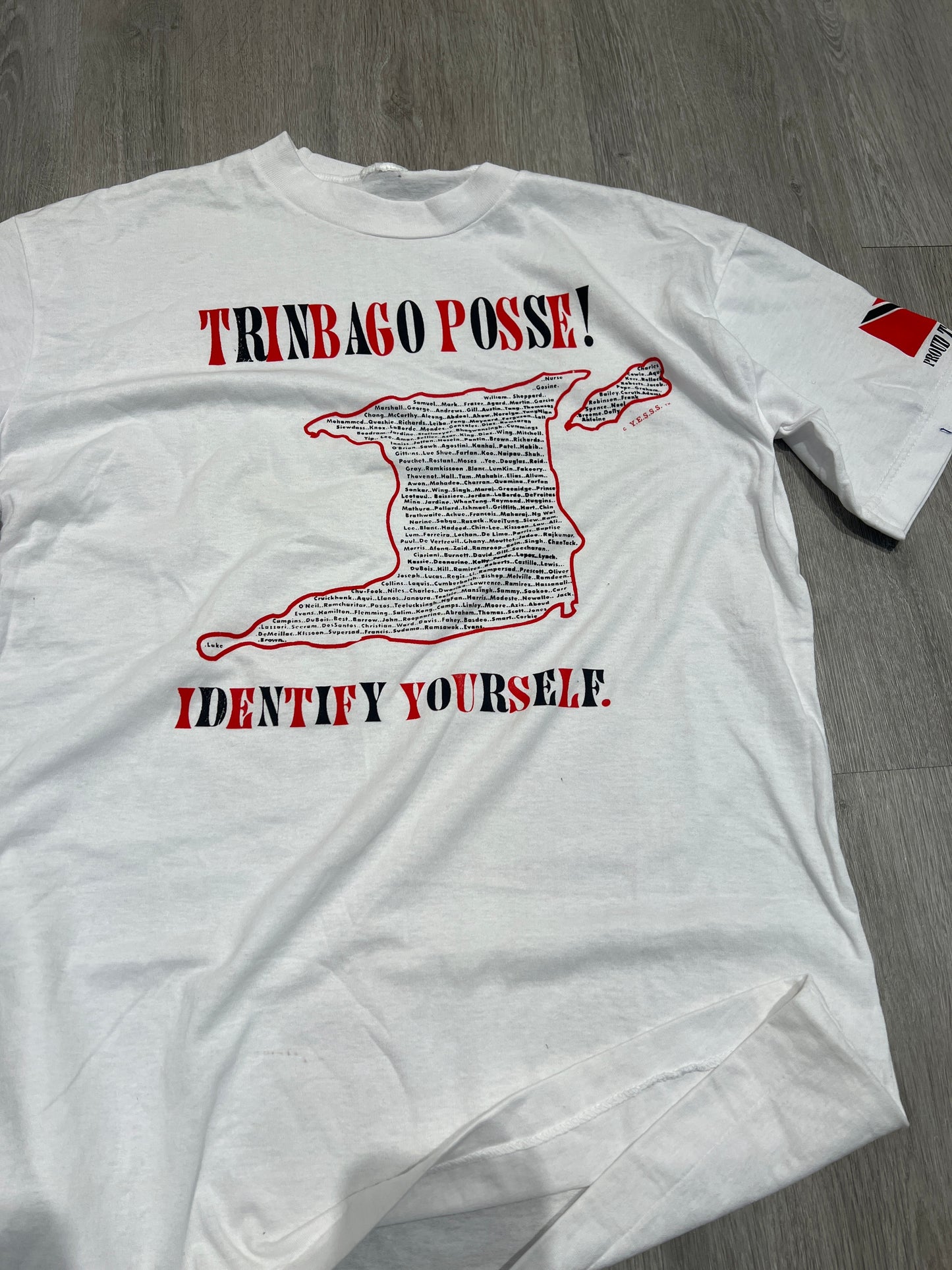 Trinbago posse! Identify yourself tee