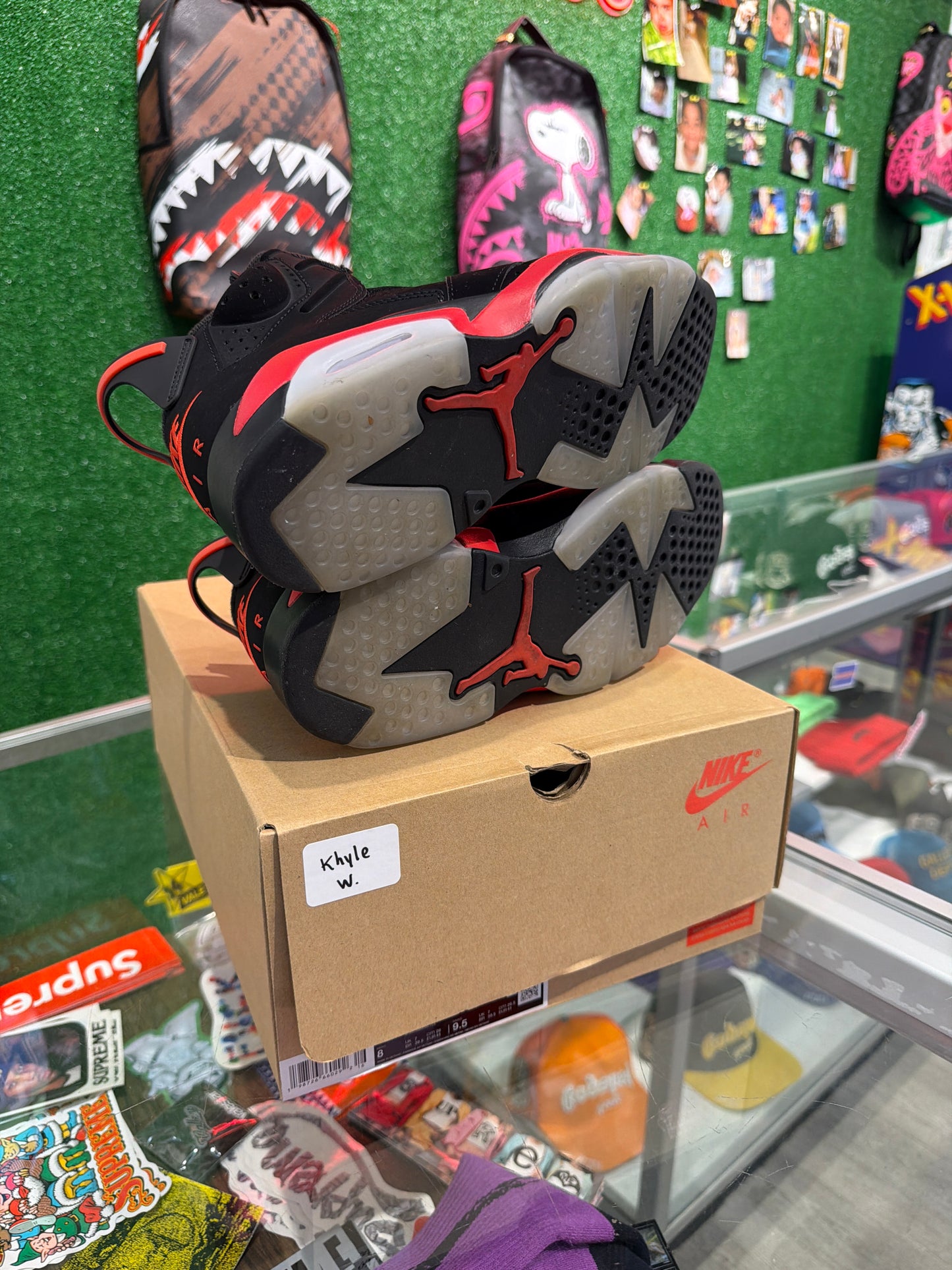 Air Jordan 6 Black Infrared Salesman (2026) (USED)